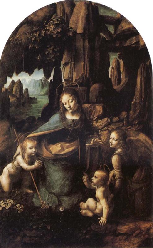 LEONARDO da Vinci Virgin of the Rocks